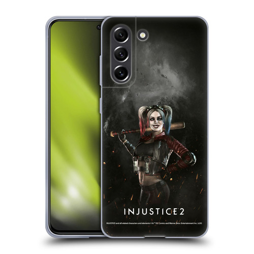 Injustice 2 Characters Harley Quinn Soft Gel Case for Samsung Galaxy S21 FE 5G