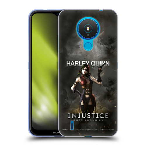 Injustice Gods Among Us Characters Harley Soft Gel Case for Nokia 1.4