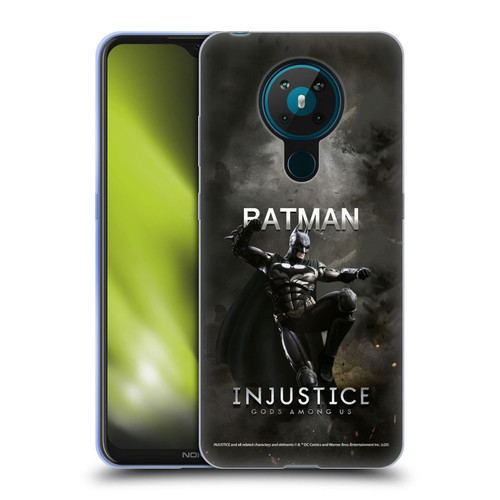 Injustice Gods Among Us Characters Batman Soft Gel Case for Nokia 5.3