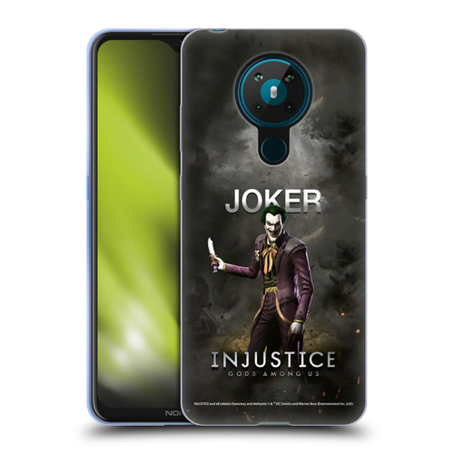 Injustice Gods Among Us Characters Joker Soft Gel Case for Nokia 5.3