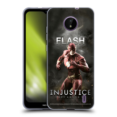 Injustice Gods Among Us Characters Flash Soft Gel Case for Nokia C10 / C20