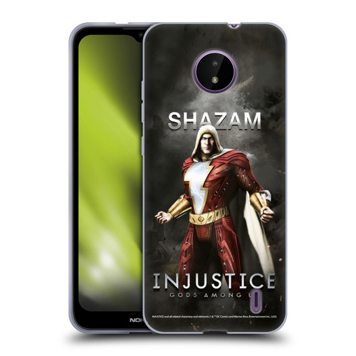 Injustice Gods Among Us Characters Shazam Soft Gel Case for Nokia C10 / C20