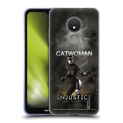 Injustice Gods Among Us Characters Catwoman Soft Gel Case for Nokia C21