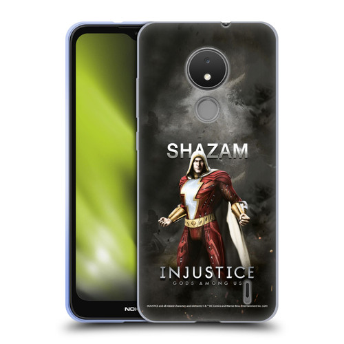 Injustice Gods Among Us Characters Shazam Soft Gel Case for Nokia C21