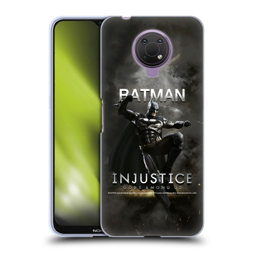 Injustice Gods Among Us Characters Batman Soft Gel Case for Nokia G10