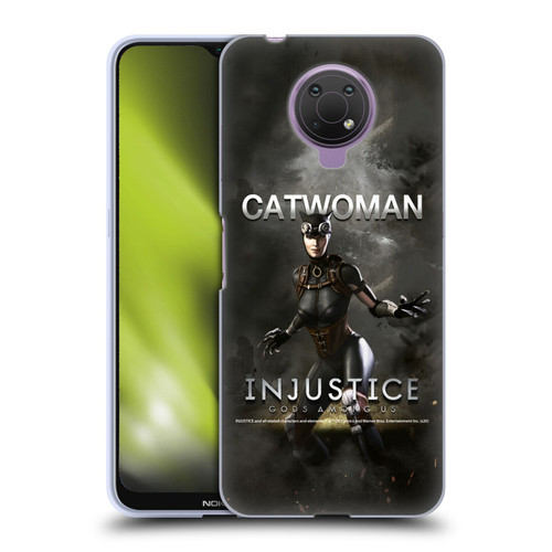 Injustice Gods Among Us Characters Catwoman Soft Gel Case for Nokia G10