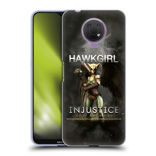 Injustice Gods Among Us Characters Hawkgirl Soft Gel Case for Nokia G10