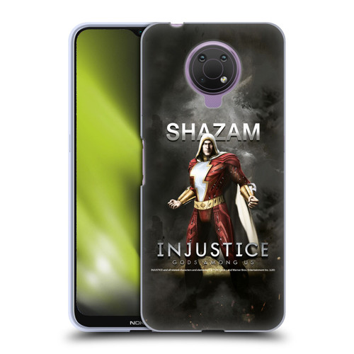 Injustice Gods Among Us Characters Shazam Soft Gel Case for Nokia G10