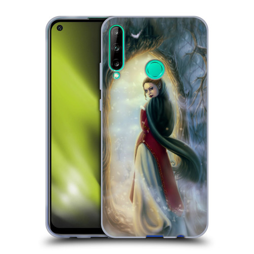 Tiffany "Tito" Toland-Scott Christmas Art Elf Woman In Snowy Forest Soft Gel Case for Huawei P40 lite E