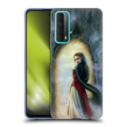Tiffany "Tito" Toland-Scott Christmas Art Elf Woman In Snowy Forest Soft Gel Case for Huawei P Smart (2021)