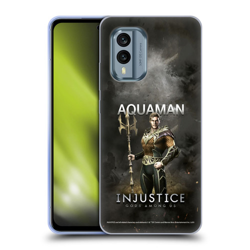 Injustice Gods Among Us Characters Aquaman Soft Gel Case for Nokia X30