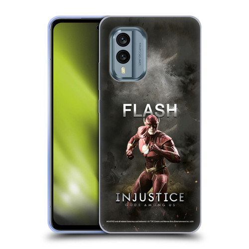 Injustice Gods Among Us Characters Flash Soft Gel Case for Nokia X30