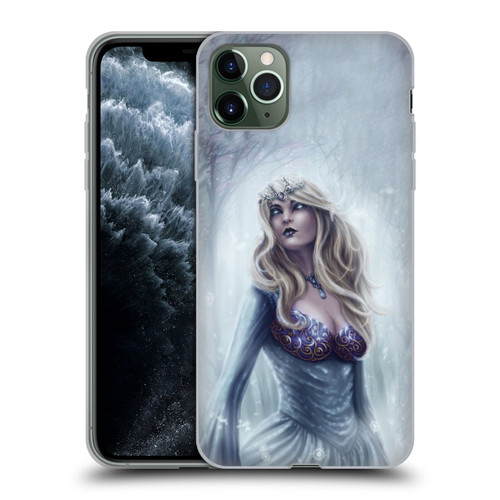 Tiffany "Tito" Toland-Scott Christmas Art Winter Forest Queen Soft Gel Case for Apple iPhone 11 Pro Max