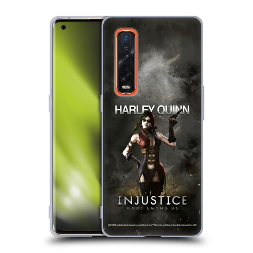 Injustice Gods Among Us Characters Harley Soft Gel Case for OPPO Find X2 Pro 5G