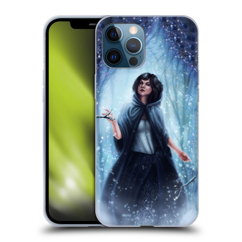 Tiffany "Tito" Toland-Scott Christmas Art Snow White In Snowy Forest Soft Gel Case for Apple iPhone 12 Pro Max