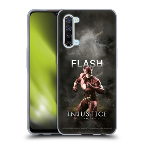 Injustice Gods Among Us Characters Flash Soft Gel Case for OPPO Find X2 Lite 5G