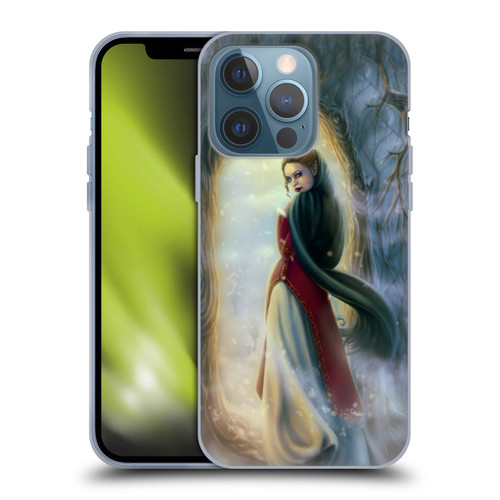 Tiffany "Tito" Toland-Scott Christmas Art Elf Woman In Snowy Forest Soft Gel Case for Apple iPhone 13 Pro