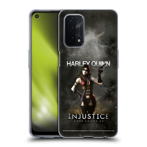 Injustice Gods Among Us Characters Harley Soft Gel Case for OPPO A54 5G