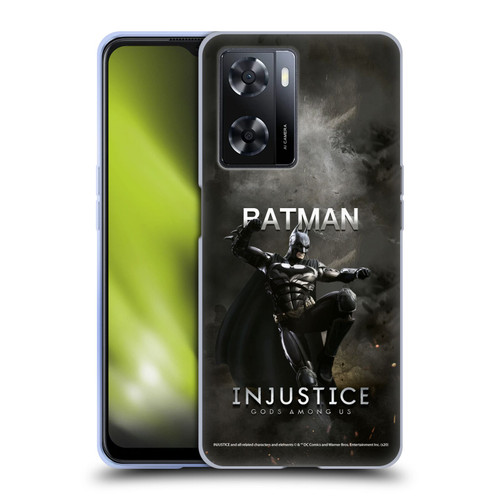 Injustice Gods Among Us Characters Batman Soft Gel Case for OPPO A57s