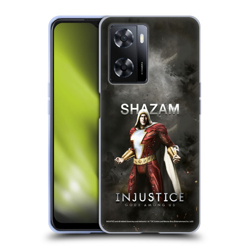 Injustice Gods Among Us Characters Shazam Soft Gel Case for OPPO A57s