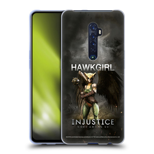 Injustice Gods Among Us Characters Hawkgirl Soft Gel Case for OPPO Reno 2