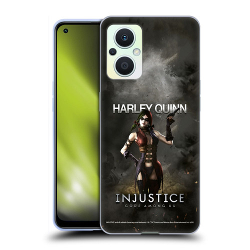 Injustice Gods Among Us Characters Harley Soft Gel Case for OPPO Reno8 Lite