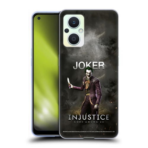 Injustice Gods Among Us Characters Joker Soft Gel Case for OPPO Reno8 Lite