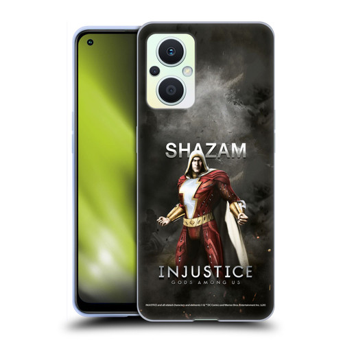 Injustice Gods Among Us Characters Shazam Soft Gel Case for OPPO Reno8 Lite
