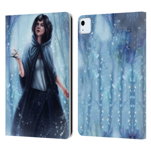 Tiffany "Tito" Toland-Scott Christmas Art Snow White In Snowy Forest Leather Book Wallet Case Cover For Apple iPad Air 11 2020/2022/2024