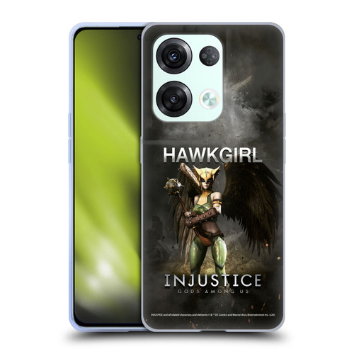 Injustice Gods Among Us Characters Hawkgirl Soft Gel Case for OPPO Reno8 Pro