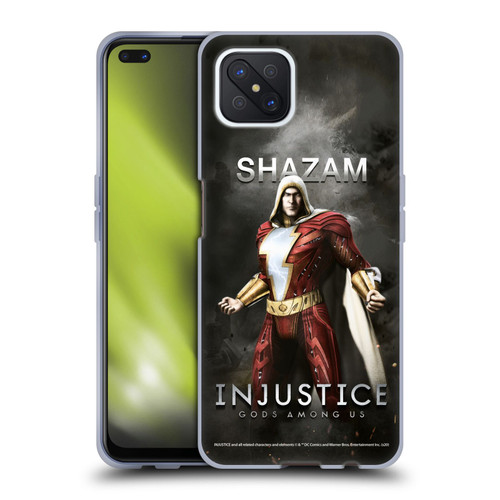 Injustice Gods Among Us Characters Shazam Soft Gel Case for OPPO Reno4 Z 5G