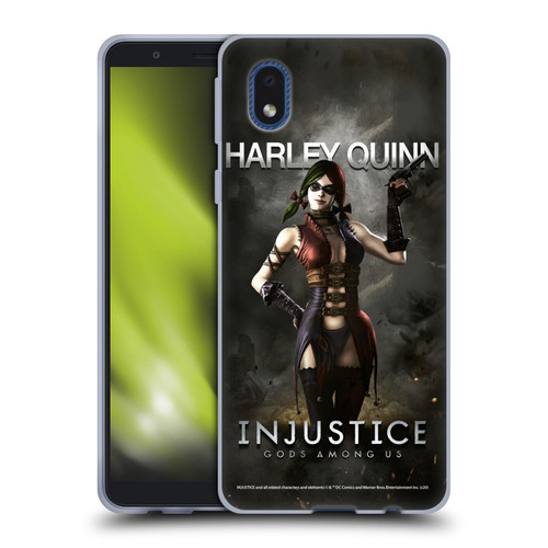 Injustice Gods Among Us Characters Harley Soft Gel Case for Samsung Galaxy A01 Core (2020)