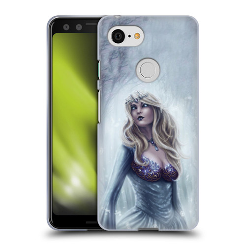 Tiffany "Tito" Toland-Scott Christmas Art Winter Forest Queen Soft Gel Case for Google Pixel 3