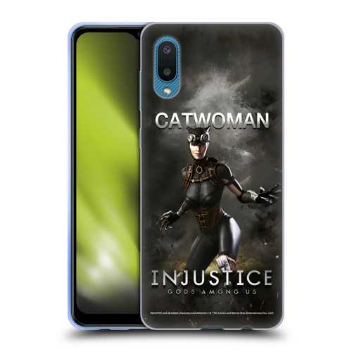 Injustice Gods Among Us Characters Catwoman Soft Gel Case for Samsung Galaxy A02/M02 (2021)