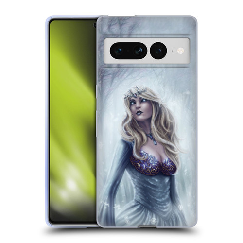 Tiffany "Tito" Toland-Scott Christmas Art Winter Forest Queen Soft Gel Case for Google Pixel 7 Pro
