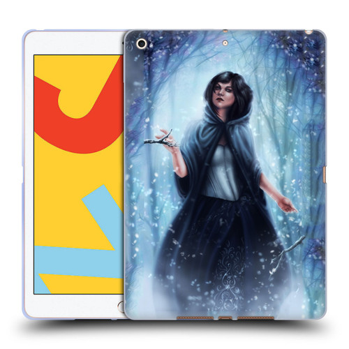 Tiffany "Tito" Toland-Scott Christmas Art Snow White In Snowy Forest Soft Gel Case for Apple iPad 10.2 2019/2020/2021