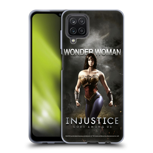 Injustice Gods Among Us Characters Wonder Woman Soft Gel Case for Samsung Galaxy A12 (2020)