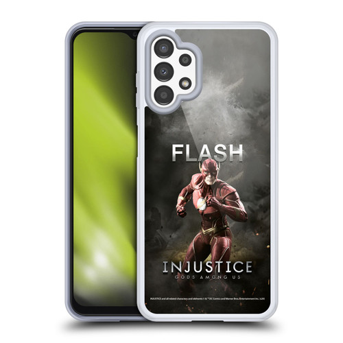 Injustice Gods Among Us Characters Flash Soft Gel Case for Samsung Galaxy A13 (2022)