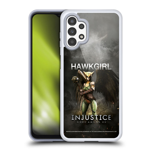 Injustice Gods Among Us Characters Hawkgirl Soft Gel Case for Samsung Galaxy A13 (2022)