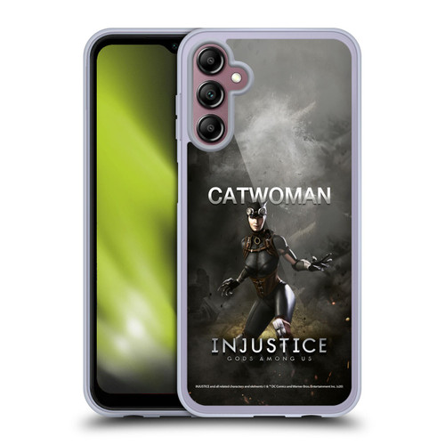 Injustice Gods Among Us Characters Catwoman Soft Gel Case for Samsung Galaxy A14 5G