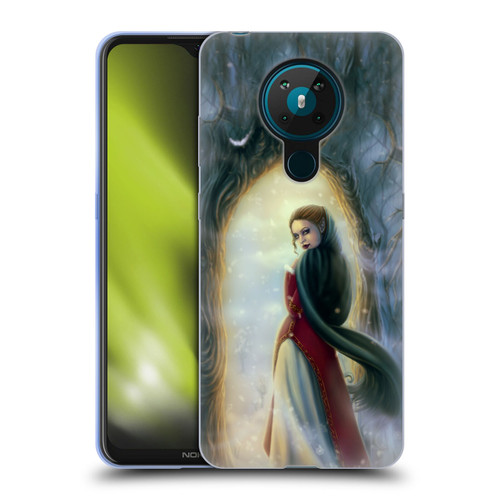 Tiffany "Tito" Toland-Scott Christmas Art Elf Woman In Snowy Forest Soft Gel Case for Nokia 5.3
