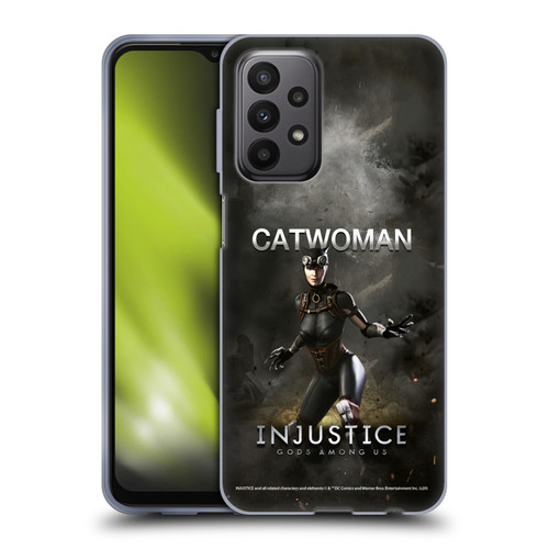 Injustice Gods Among Us Characters Catwoman Soft Gel Case for Samsung Galaxy A23 / 5G (2022)