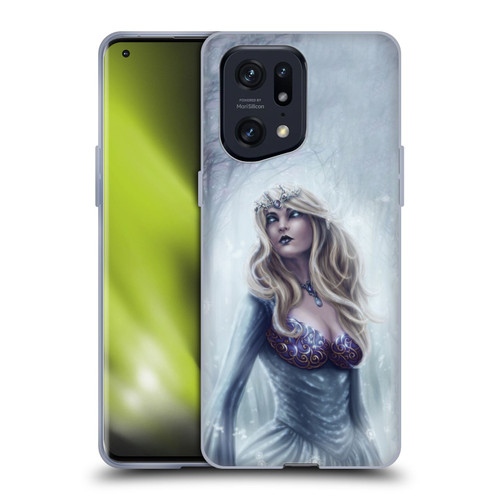 Tiffany "Tito" Toland-Scott Christmas Art Winter Forest Queen Soft Gel Case for OPPO Find X5 Pro