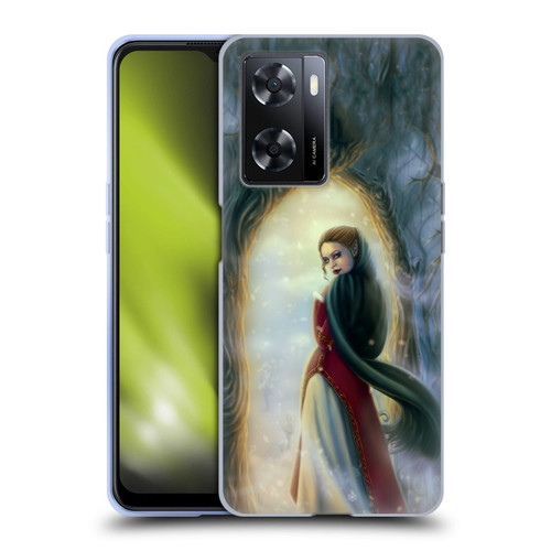 Tiffany "Tito" Toland-Scott Christmas Art Elf Woman In Snowy Forest Soft Gel Case for OPPO A57s