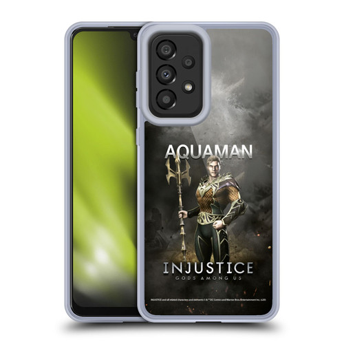 Injustice Gods Among Us Characters Aquaman Soft Gel Case for Samsung Galaxy A33 5G (2022)