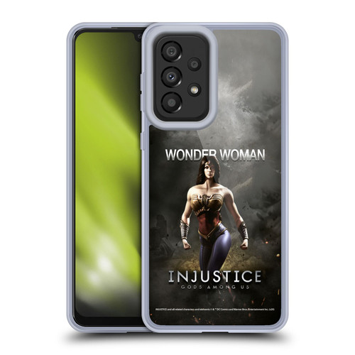 Injustice Gods Among Us Characters Wonder Woman Soft Gel Case for Samsung Galaxy A33 5G (2022)