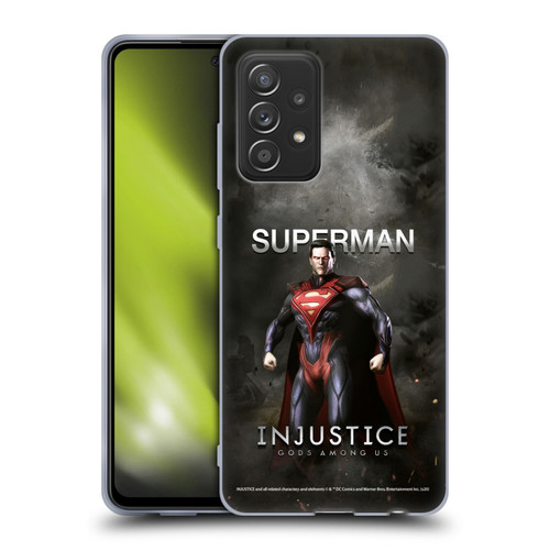 Injustice Gods Among Us Characters Superman Soft Gel Case for Samsung Galaxy A52 / A52s / 5G (2021)