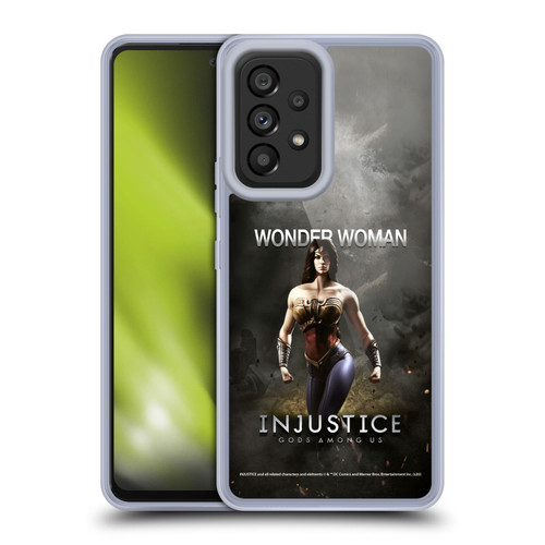 Injustice Gods Among Us Characters Wonder Woman Soft Gel Case for Samsung Galaxy A53 5G (2022)