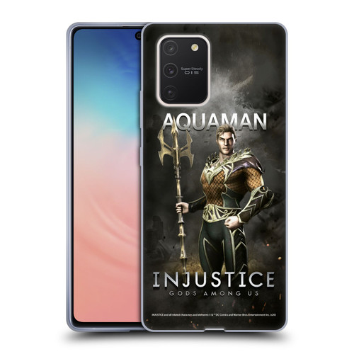Injustice Gods Among Us Characters Aquaman Soft Gel Case for Samsung Galaxy S10 Lite