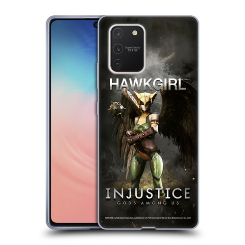 Injustice Gods Among Us Characters Hawkgirl Soft Gel Case for Samsung Galaxy S10 Lite